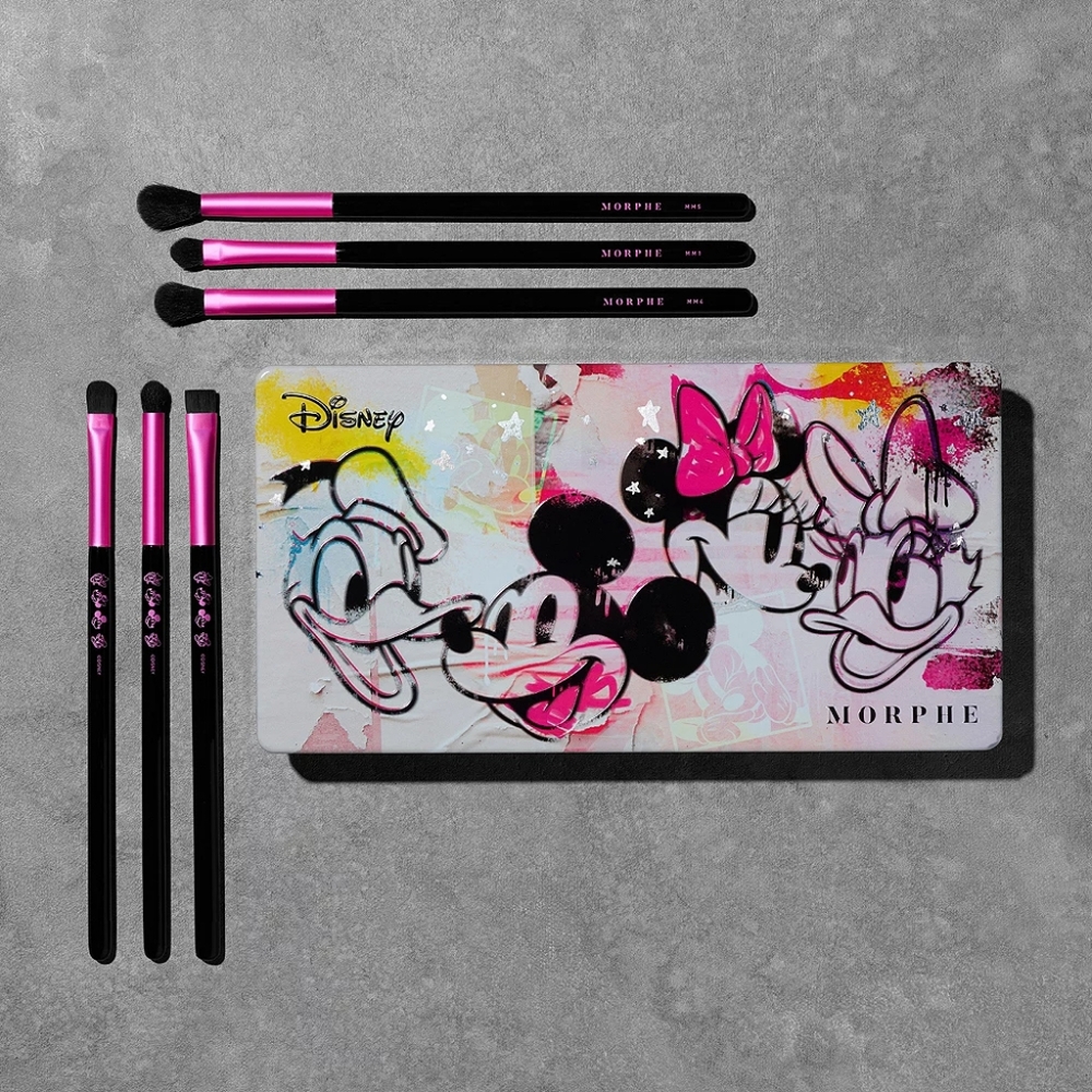 NEW Morphe Mickey & Friends Truth Be Bold 6-piece brush set